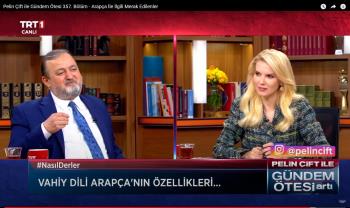 Our Faculty Dean Prof. Dr. Abdurrahman ÖZDEMİR participated as the guest of the 357th Episode Beyond the Agenda with Pelin Çift, which was broadcast on TRT1.